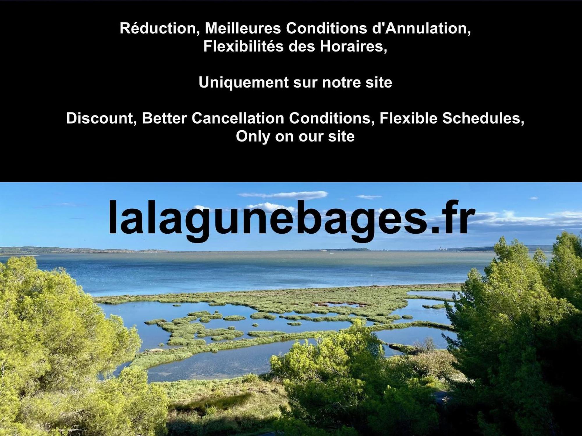 La Lagune Avec Vue Bages (Aude)